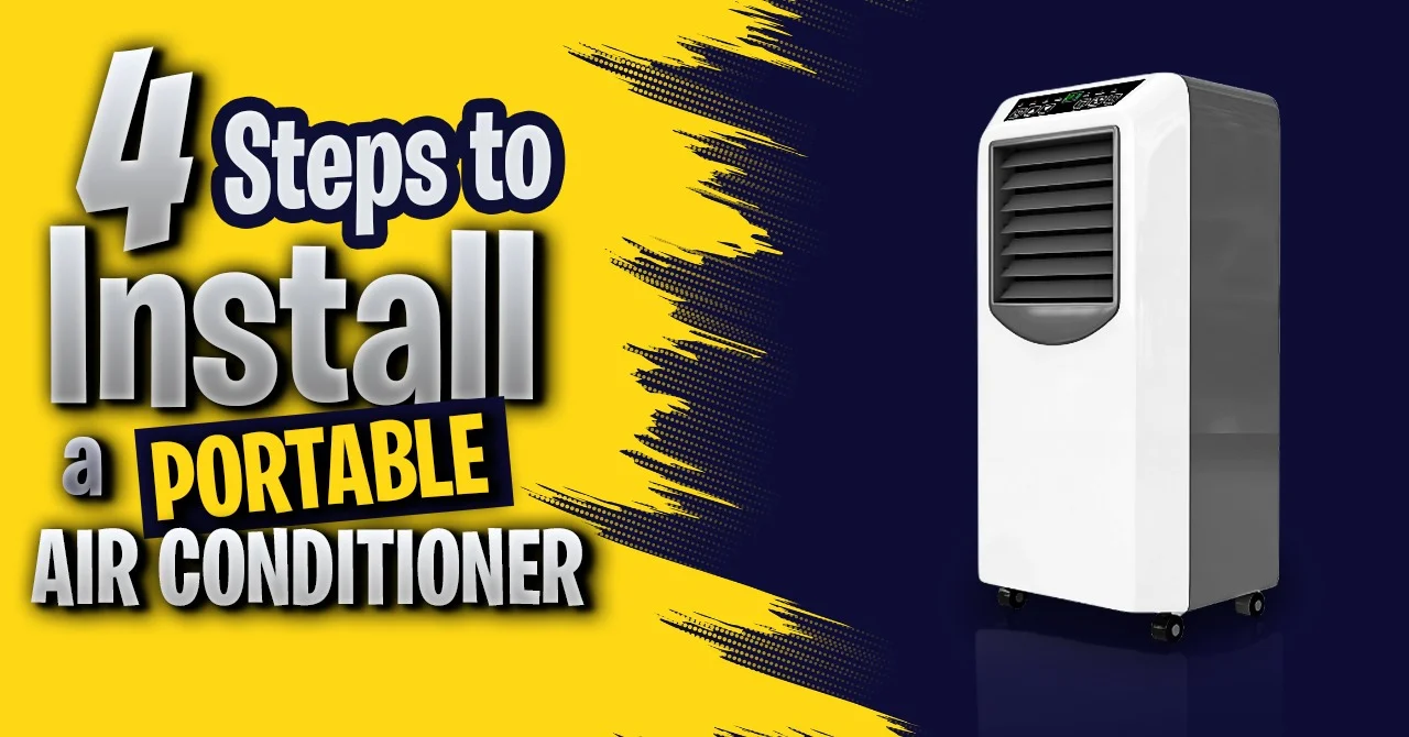 4 Steps to Install a Portable Air Conditioner